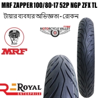 MRF Zapper 100/80-17 52P NGP ZFX TL Tire User Review by – Rokon